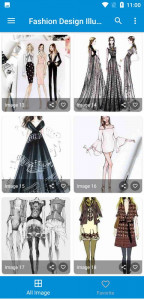 اسکرین شات برنامه Fashion Design Illustrations 3