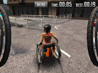 اسکرین شات بازی Extreme Wheelchairing 7