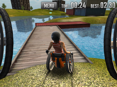 اسکرین شات بازی Extreme Wheelchairing 6