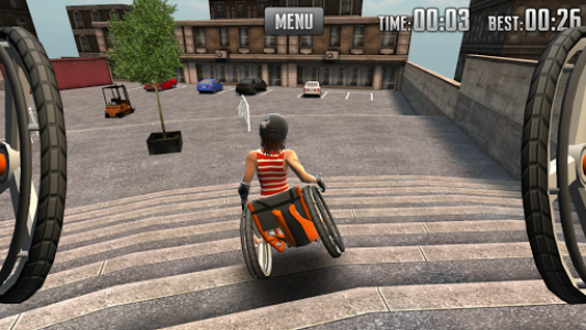اسکرین شات بازی Extreme Wheelchairing 1