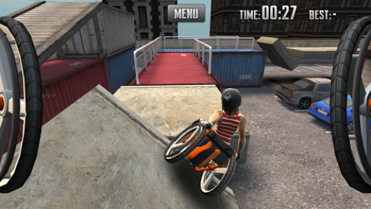 اسکرین شات بازی Extreme Wheelchairing 5