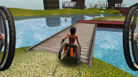 اسکرین شات بازی Extreme Wheelchairing 4