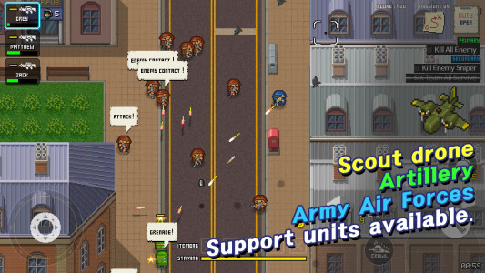 اسکرین شات بازی Team SIX - Armored Troops 4