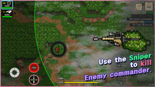 اسکرین شات بازی Team SIX - Armored Troops 3