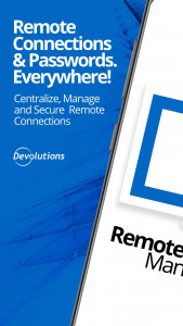 اسکرین شات برنامه Remote Desktop Manager 1