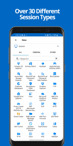 اسکرین شات برنامه Remote Desktop Manager 5