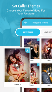 اسکرین شات 5 برنامه Love Video Ringtone For Call