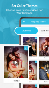 اسکرین شات برنامه Love Video Ringtone For Call 5