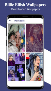 اسکرین شات برنامه Billie Eilish Wallpapers 2023 6