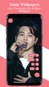 اسکرین شات 3 برنامه Jimin Wallpapers HD 4K