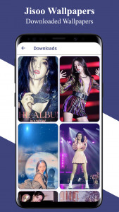 اسکرین شات 6 برنامه Jisoo Blackpink HD Wallpapers