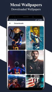 اسکرین شات برنامه Lionel Messi Wallpapers 2024 6