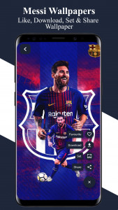 اسکرین شات برنامه Lionel Messi Wallpapers 2024 3
