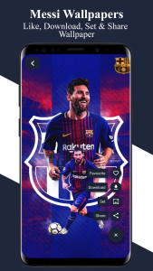 اسکرین شات 3 برنامه Lionel Messi Wallpapers 2024