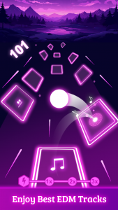 اسکرین شات 2 بازی Magic Tiles Twist-Dancing Ball