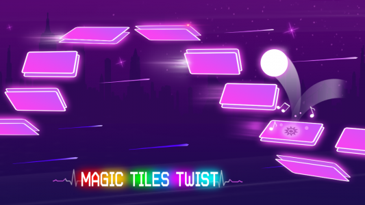 اسکرین شات بازی Magic Tiles Twist-Dancing Ball 1