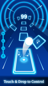 اسکرین شات 1 بازی Magic Tiles Twist-Dancing Ball