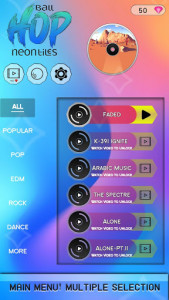 اسکرین شات بازی Tiles Hop Forever: Dancing Ball EDM Rush! 7