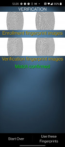 اسکرین شات برنامه ICE Unlock Fingerprint Scanner 2