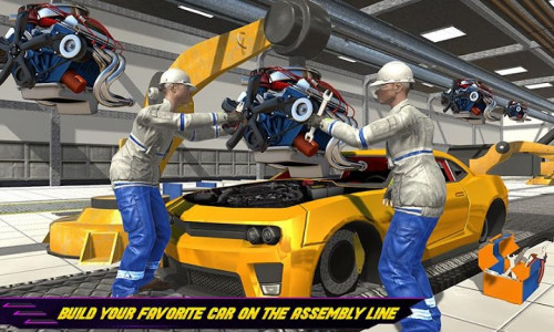 اسکرین شات بازی Car Maker Auto Mechanic Car Driving Simulator Game 1