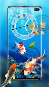 اسکرین شات برنامه Fish Live Wallpaper Aquarium 5