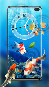 اسکرین شات 5 برنامه Fish Live Wallpaper Aquarium