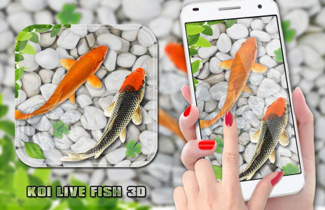 اسکرین شات برنامه Fish Live Wallpaper Aquarium 1