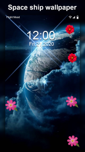 اسکرین شات 5 برنامه Space Galaxy Live Wallpaper HD