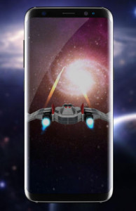 اسکرین شات برنامه Space Galaxy Live Wallpaper HD: Galaxy Backgrounds 5