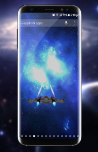 اسکرین شات برنامه Space Galaxy Live Wallpaper HD: Galaxy Backgrounds 3