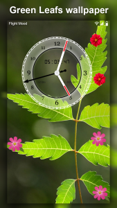 اسکرین شات 3 برنامه Green Leaf Live Wallpaper HD