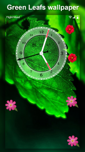 اسکرین شات 5 برنامه Green Leaf Live Wallpaper HD