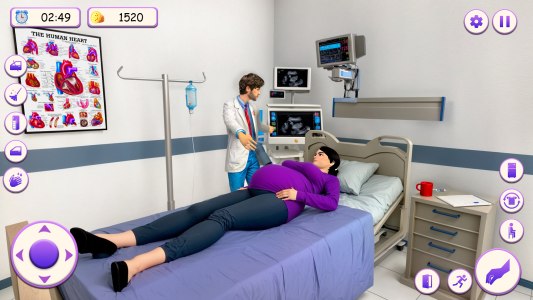 اسکرین شات 5 بازی Pregnant Mom Game: Family life