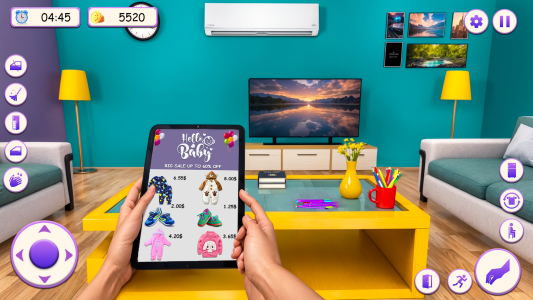 اسکرین شات 2 بازی Pregnant Mom Game: Family life