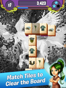 اسکرین شات بازی Hidden Mahjong Unicorn Garden 1