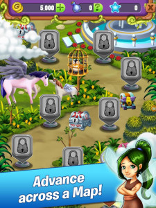 اسکرین شات بازی Hidden Mahjong Unicorn Garden 2