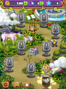 اسکرین شات بازی Hidden Mahjong Unicorn Garden 8