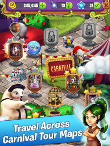اسکرین شات بازی Mahjong Magic: Carnival World Tour 5