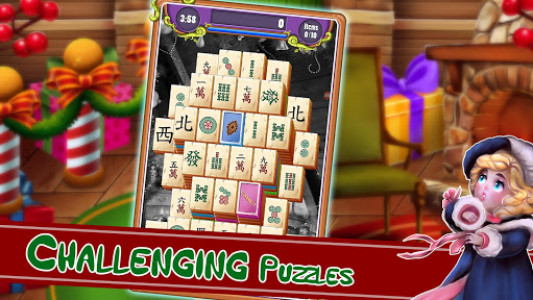 اسکرین شات بازی Christmas Mahjong Solitaire: Holiday Fun 5