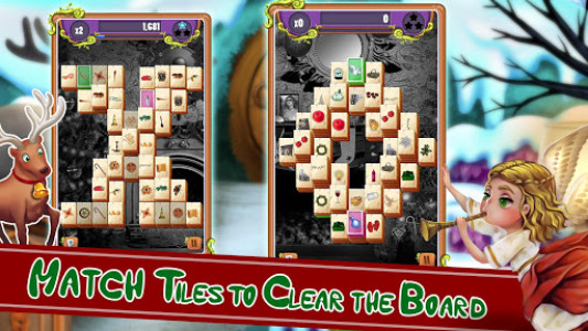 اسکرین شات بازی Christmas Mahjong Solitaire: Holiday Fun 1