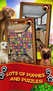 اسکرین شات بازی Match 3 Puppy Land - Matching Puzzle Game 6
