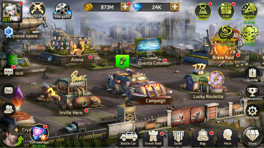 اسکرین شات بازی Zombie Strike：last war AFK RPG 6