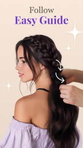 اسکرین شات 4 برنامه Step by Step Hairstyle App