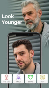 اسکرین شات برنامه Old Age Face effects App: Face Changer Gender Swap 4
