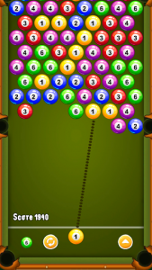 اسکرین شات بازی Billiards Bubble Shooter 8