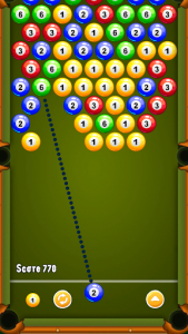 اسکرین شات بازی Billiards Bubble Shooter 6