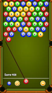 اسکرین شات بازی Billiards Bubble Shooter 7