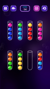 اسکرین شات بازی Ball Sort - Color Puzzle Game 1