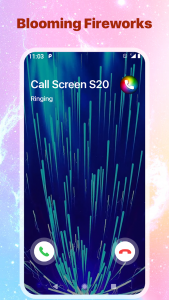 اسکرین شات برنامه Call Screen Galaxy S20 - Color Screen 3