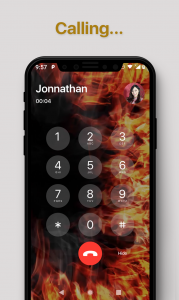 اسکرین شات برنامه Call screen themes iOS 16 6